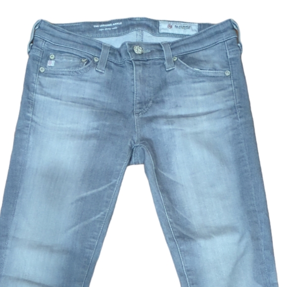 AG Adriano Goldschmied size24R color Gray the leggings ankle super skinny ankle - Picture 2 of 6